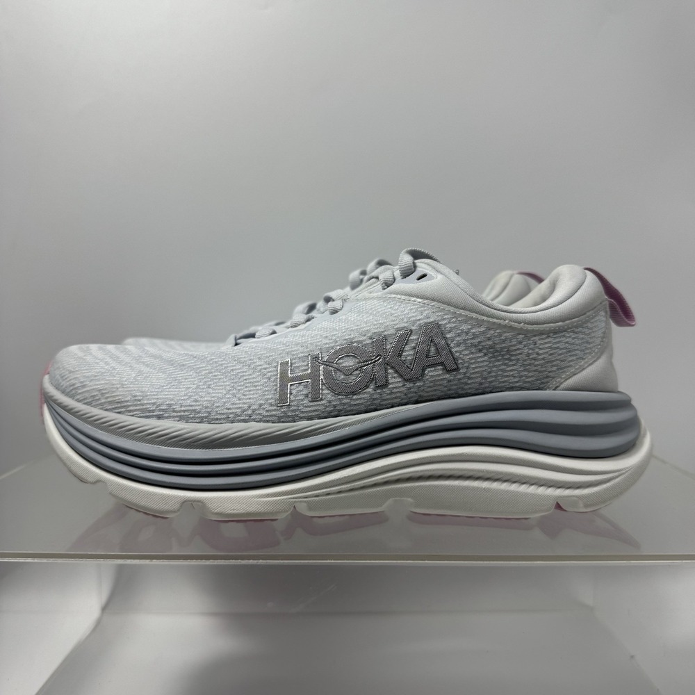 Brand New Hoka Gaviota 5 Gray Running Stability 1134235 SCP Women's Size 6.5